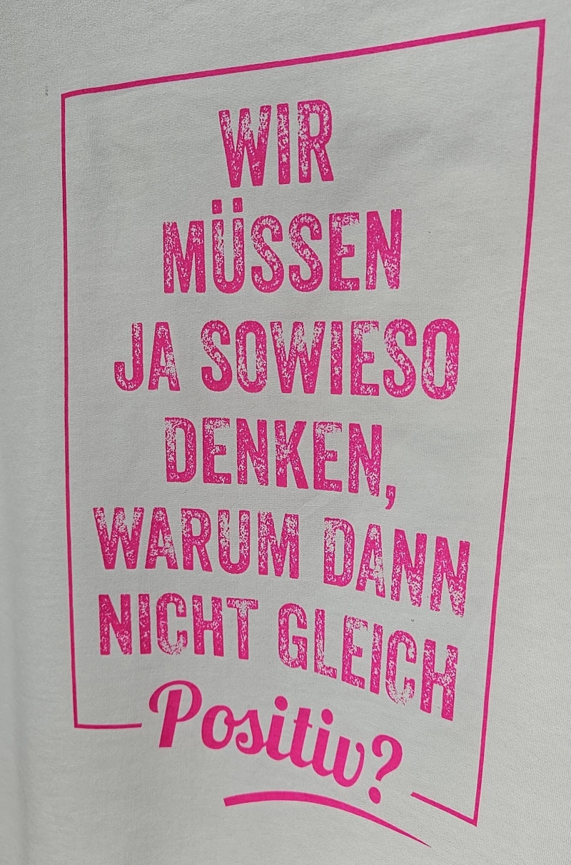 ánnáM T-Shirt Motiv POSITIVE+